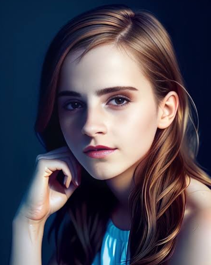 Emma Watson portrait ai 