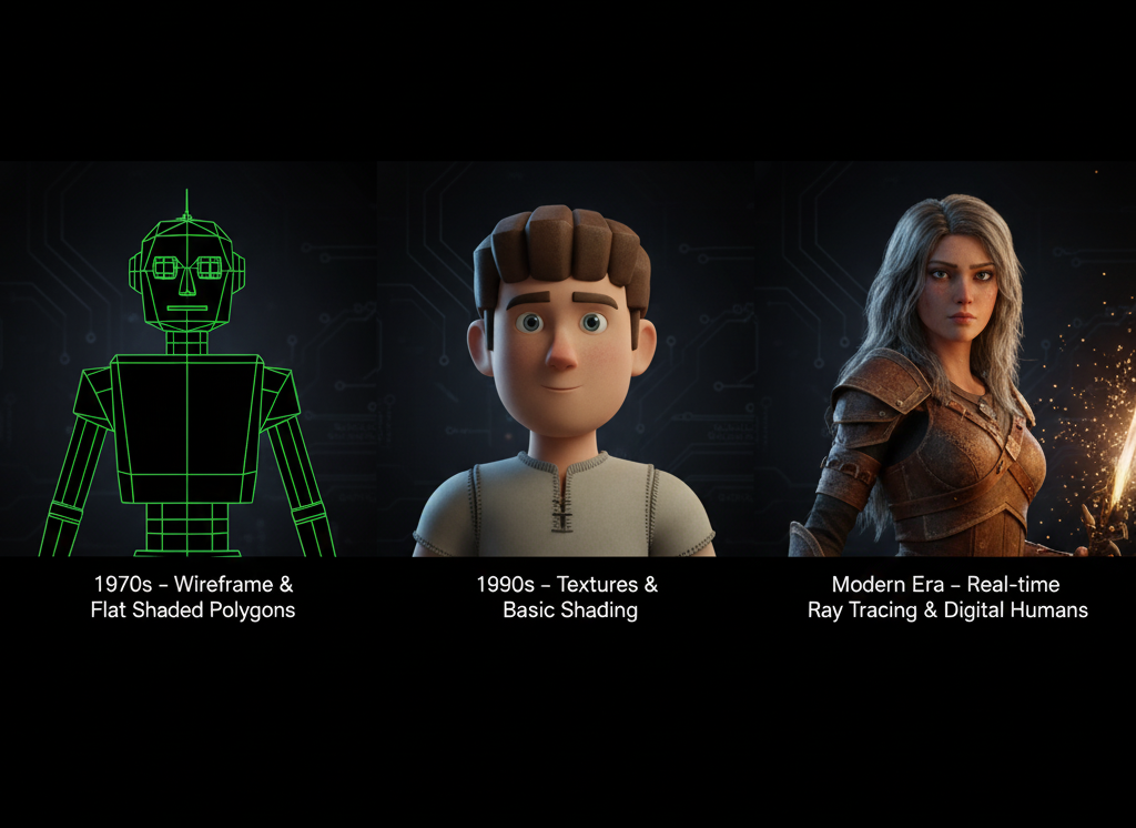 The advancement of AI 3D characters