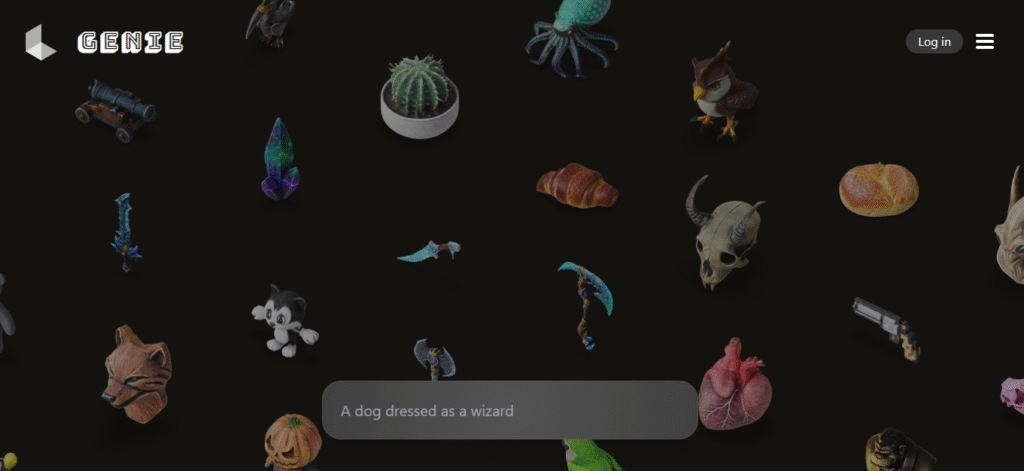 Luma AI as an AI 3D character generator