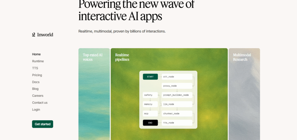 Inworld AI as an AI 3D character generator